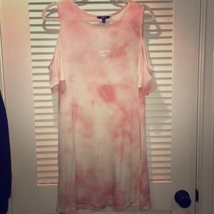 Off the shoulder Tie-dye dress